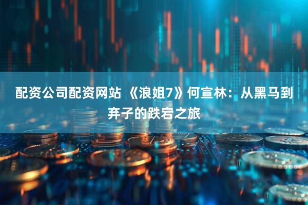 配资公司配资网站 《浪姐7》何宣林：从黑马到弃子的跌宕之旅