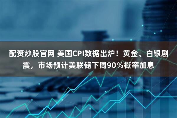 配资炒股官网 美国CPI数据出炉！黄金、白银剧震，市场预计美联储下周90％概率加息